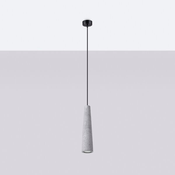 Sollux Lighting Electra lampă suspendată 1x10 W gri/frasin SL.1347
