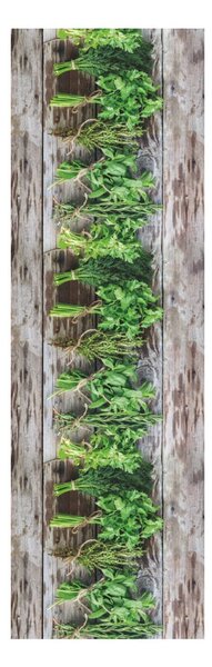 Traversă Floorita Aromatica, 58 x 190 cm, maro-verde