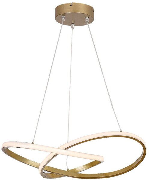 Rabalux Castiel lampă suspendată x36 W alb-auriu 72215
