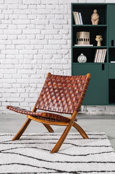 Covor alb/negru 140x200 cm Routa – Universal