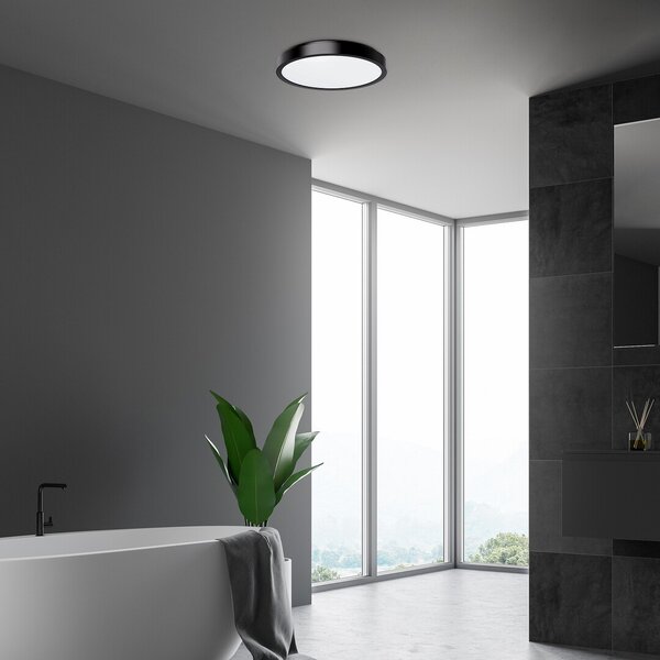 Rabalux Samira plafon 1x36 W alb-negru 71253