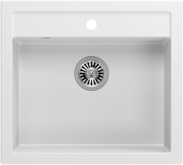 Quadron Bill chiuveta graniteq 60x54 cm alb HCQB6054U1_BS