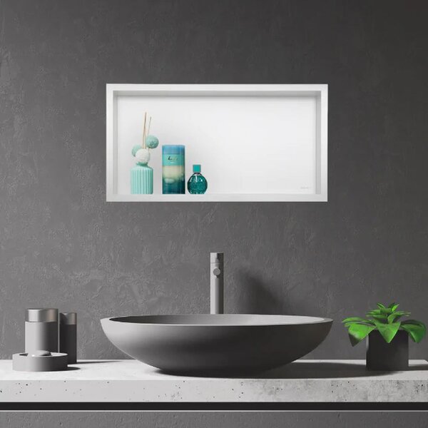 Balneo Wall-Box One White raft de nișă 60 cm alb OB-WH4