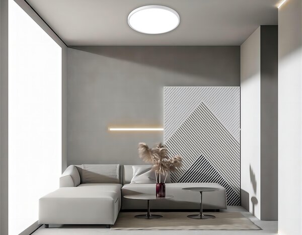 Light Prestige California plafon 1x36 W alb LP-2505/1C-40 WH