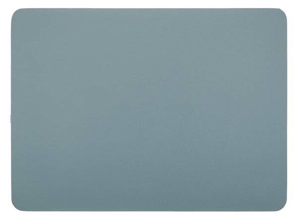 Suport farfurie din imitație de piele ZicZac Togo, 33 x 45 cm, albastru