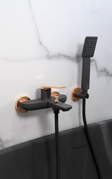FDesign Seppia baterie cadă-duș perete negru FD1-SPA-1-25