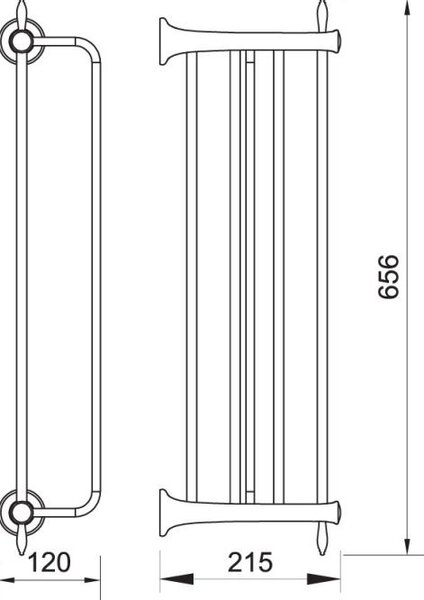 FDesign Lacrima raft 65.6 cm crom FD6-LRA-11-11
