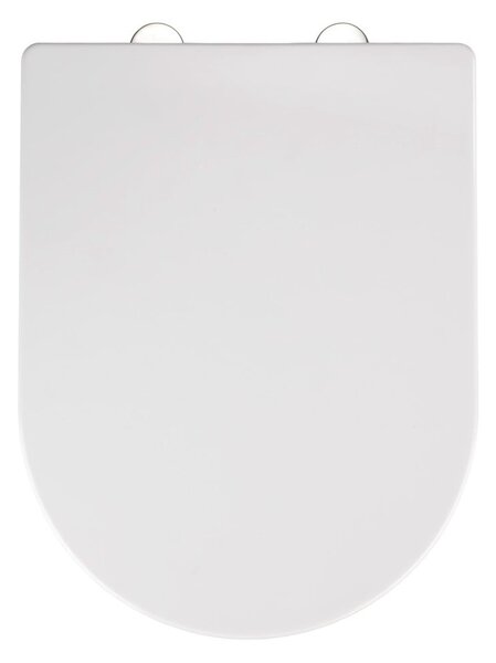 Capac WC cu închidere lentă Wenko Calla, 47 x 35,5 cm, alb