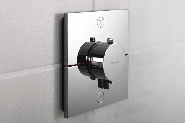 Hansgrohe ShowerSelect Comfort E baterie cadă-duș ascuns cu termostat crom 15572000