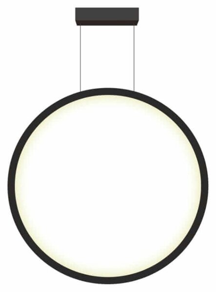 Light Prestige Mirror lampă suspendată 1x50 W negru LP-999/1P L BK CCT