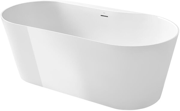 Roca Raina cadă freestanding 159x79 cm ovală alb A248466000