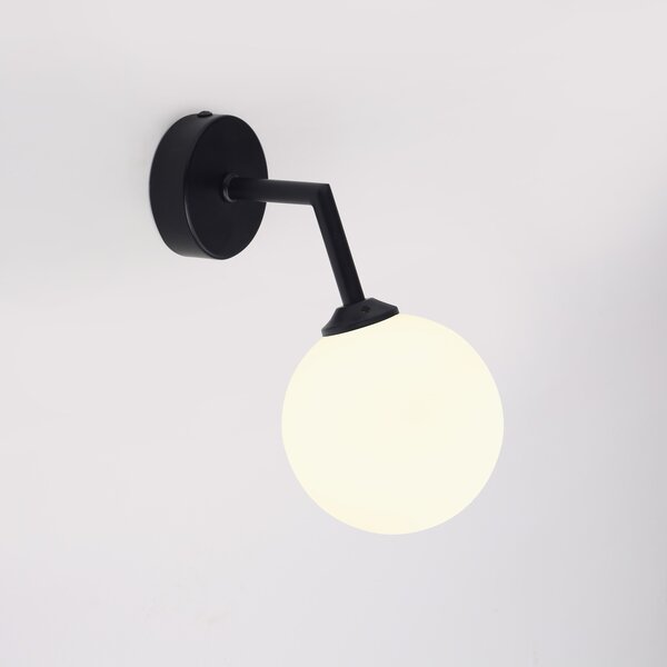 Light Prestige Dorado lampă de perete 1x40 W alb-negru LP-002/1W BK