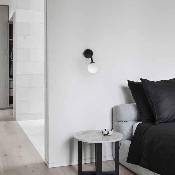 Light Prestige Dorado lampă de perete 1x40 W alb-negru LP-002/1W BK