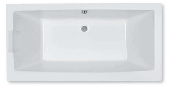 Roca Vita cada dreptunghiulară 180x90 cm alb A24T082000