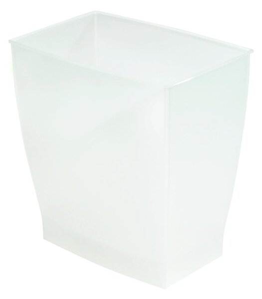 Coș de gunoi iDesign Mono, 15,6 l, alb