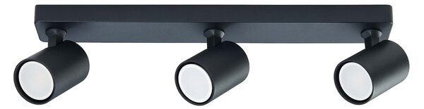 Light Prestige Snow lampă de tavan 3x50 W negru LP-731/3WBK