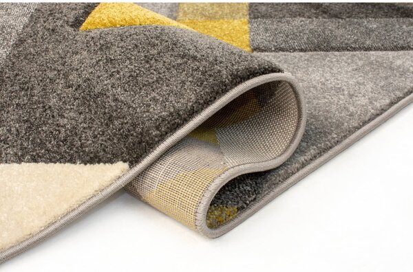 Covor galben/gri 200x290 cm Nimbus – Flair Rugs