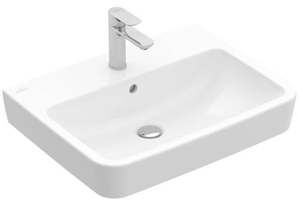 Lavoar baie suspendat alb 60 cm, dreptunghiular, Villeroy Boch O.Novo 600x460 mm