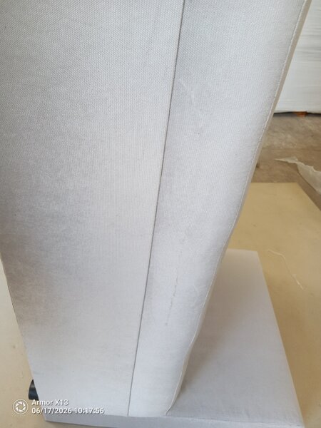 OFERTA Crema canapea extensibila de colt ZENA, reversibila calitatea a II-a