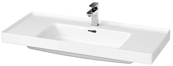 Lavoar baie incastrat alb 100 cm Cersanit Crea 1010x460 mm