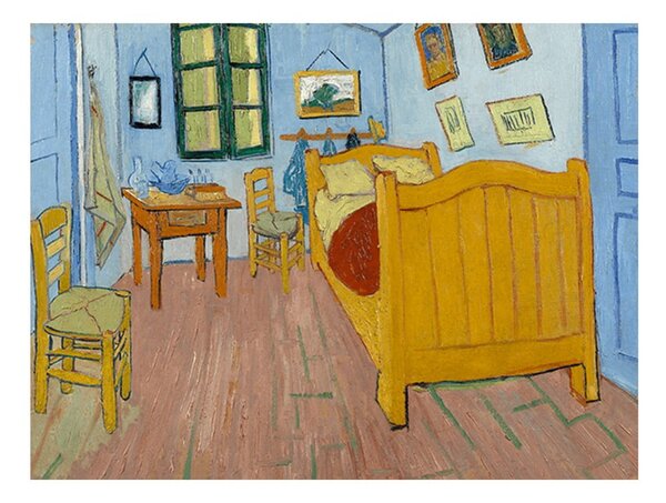 Reproducere tablou Vincent van Gogh - The Bedroom, 40 x 30 cm