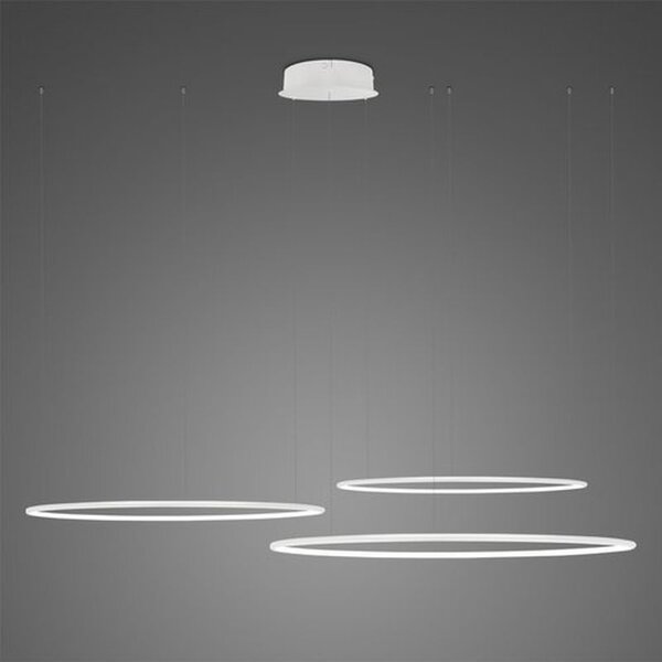 Altavola Design Ledowe Okręgi lampă suspendată alb LA075/CO3_80_in_3k_white