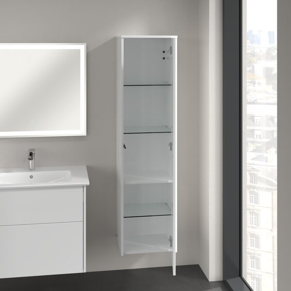 Villeroy & Boch Finero dulap 40x35x155 cm laterala pe perete alb C53201DH
