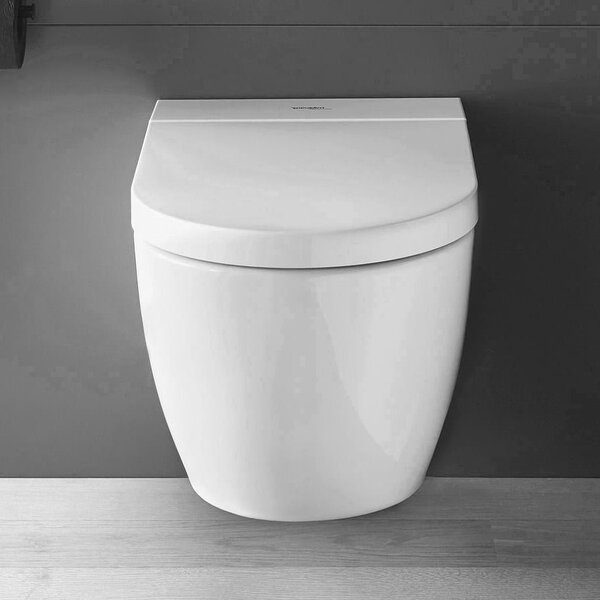 Duravit SensoWash toaletă cu spălare agăţat fără margine alb 650001012004310