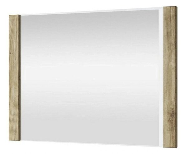 Oglinda DOORSET 90, PAL laminat, stejar navarra, 90×3×65 cm