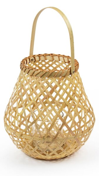 Felinar din bambus Compactor Bamboo Lantern, ⌀ 25 cm, natural
