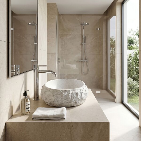 Lavoar pe blat Mika Light Grey