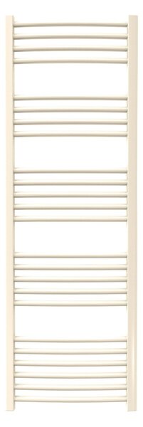 Calorifer baie portprosop colorat 500/1470 mm CELSIUS ROUND (include kit de instalare)-Oyster White mat - RAL 1013 MAT
