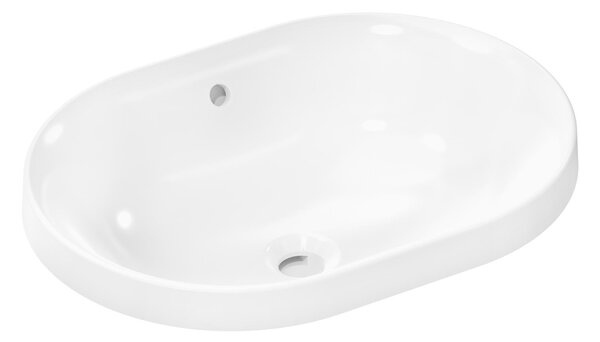 Hansgrohe Xuniva U lavoar 55x40 cm ovale încastrat alb mat 60157450