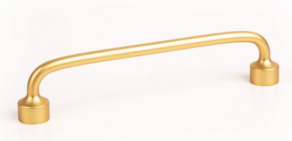Maner pentru mobila Floid, finisaj auriu periat, L:143,6 mm