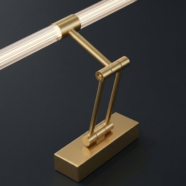 Aplică LED pentru baie APP1899-1W 40cm BRUSH GOLD