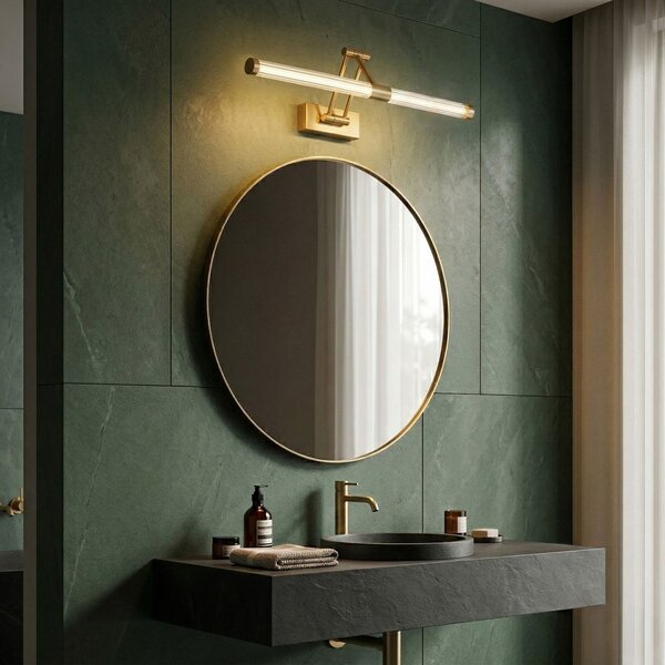 Aplică LED pentru baie APP1900-1W 60cm BRUSH GOLD