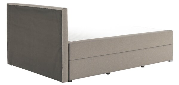 KONDELA Pat tip BOXSPRING 120x200, taupe gri-maro, FERATA TV KOMFORT