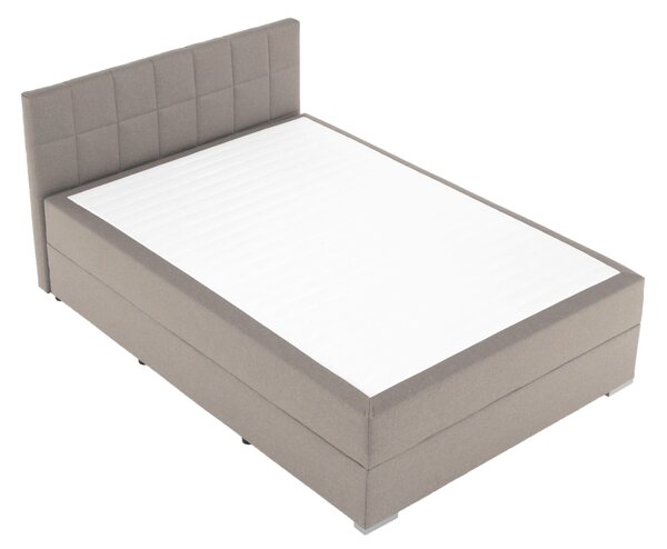 KONDELA Pat tip BOXSPRING 120x200, taupe gri-maro, FERATA TV KOMFORT