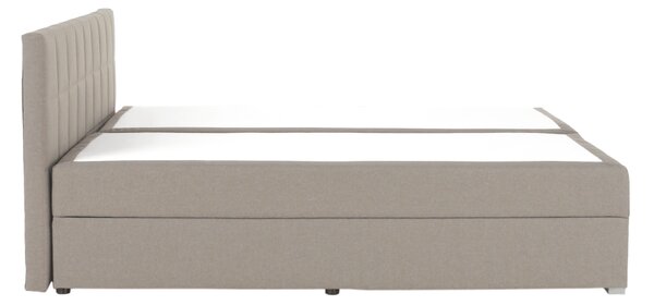 KONDELA Pat tip BOXSPRING 180x200, taupe gri-maro, FERATA TV KOMFORT