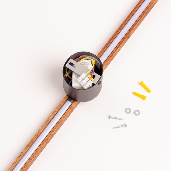 Aplică LED Brilagi WOODY LINE LED/12W/230V stejar