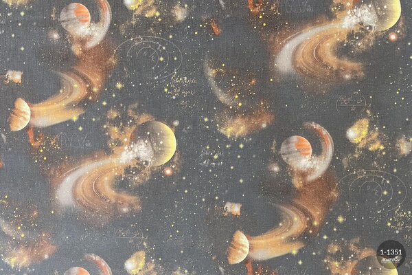 Wallpaper vinyl Cosmos Decor Coffee Art.1-1351