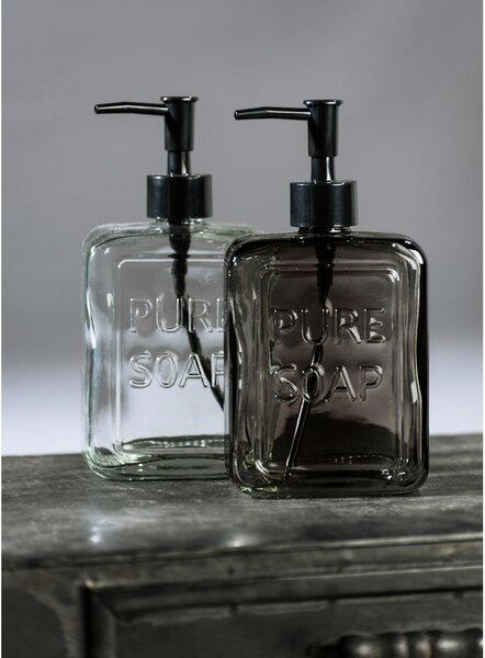 Dozator din sticlă pentru săpun Wenko Pure Soap