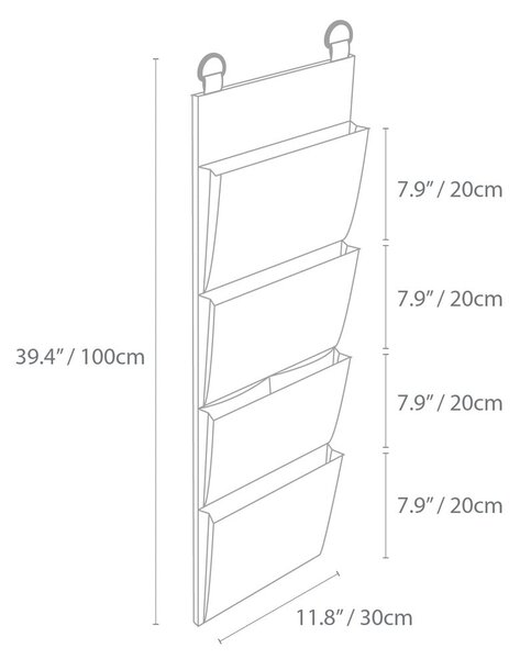 Organizator suspendat Bigso Box of Sweden Hang, bej