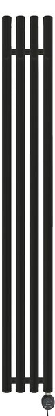 Oltens Stang încălzitor electric 150x20.5 cm negru mat 55120300