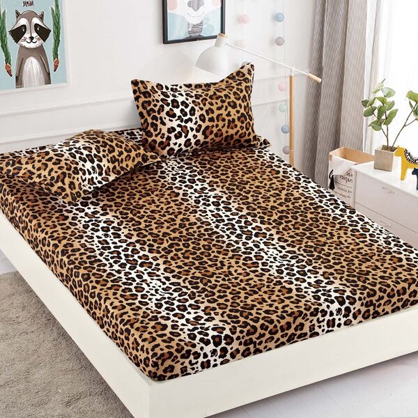 Huse de pat, 3 Piese, Finet cu elastic 180x200