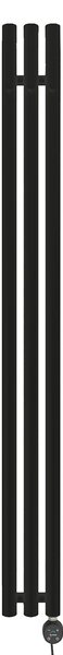 Oltens Stang încălzitor electric 150x15 cm negru mat 55119300
