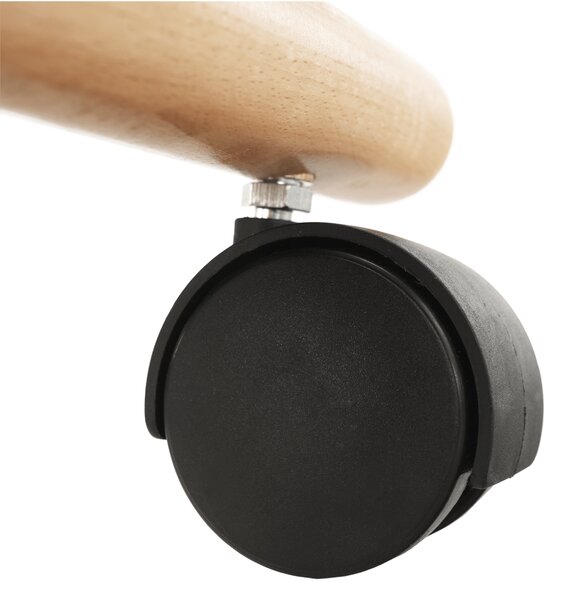KONDELA Scaun tip kneeling ergonomic, crem / fag, GROCO