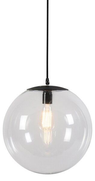 Lampă suspendată inteligentă transparentă 35 cm incl. WiFi A60 - Pallon