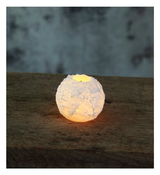 Lumânare cu LED Star Trading Snowta, înălțime 6,5 cm