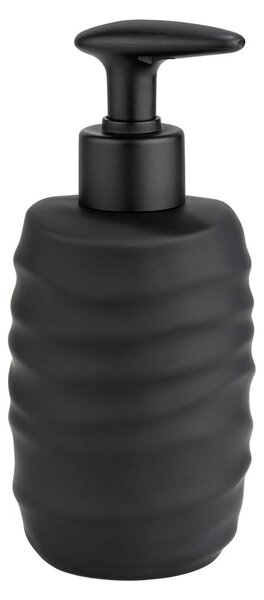 Dozator de săpun lichid negru din ceramică 400 ml Illana – Wenko